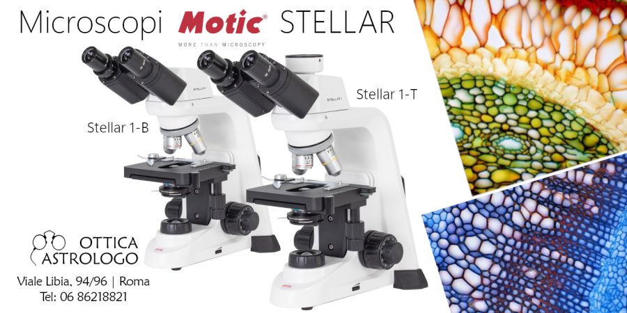 microscopi Motic serie Stellar
