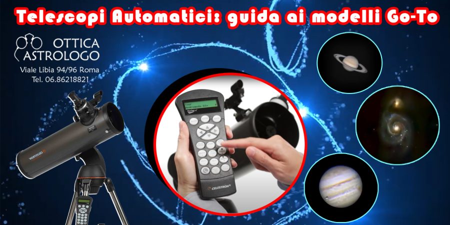 Scopri il cielo con i telescopi automatici e smart di Ottica Astrologo